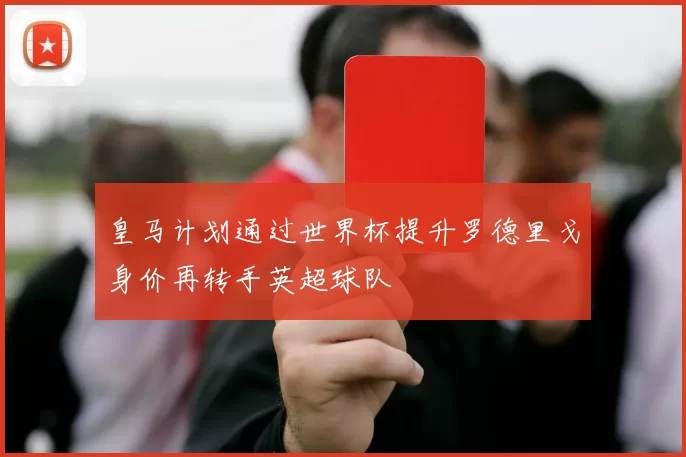 皇马计划通过世界杯提升罗德里戈身价再转手英超球队